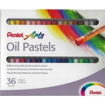 Pentel Oil Pastels 36 Colours